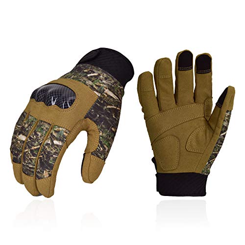 image for Vgo... 2pairs Men's Full Finger Touch Screen Tactical Military Gloves 