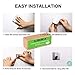 LOOGI Adhesive Hooks, Door Hooks Heavy Duty Towel Hooks Stick on Wall Waterproof Stainless Steel Robe Hanger for Hanging Bathroom Kitchen Home 5 Pack