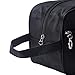 iSuperb® Toiletry Bag Travel Organizer Classy Waterproof Portable Wash Gym Shaving Bag for Men 10x6x4inch(Black)