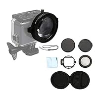 Xingsiyue 16X Macro Close-up Lens - 52mm Circular Magnification Filter Accessories for GoPro Hero 7 / Hero 6 / Hero 5 Action Camera