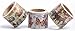 Washi Tape (Japanese Masking Tape) by MIKOKA, 1.2 Inches Wide, 16.4 Feet Long, Set of 3 - Nature