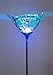 Russco III GS135452 Solar Powered LED Glass Bird Garden Stake, Red