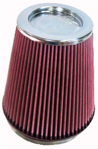K&N Universal Clamp-On Air Intake Filter: High