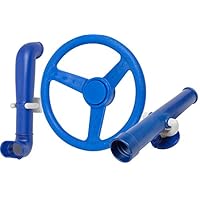 Swing Set Stuff Periscope Telescope and Steering Wheel Kit SSS Logo Sticker Swing Set Attachment, Blue