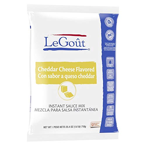 LeGout Cheddar Cheese Instant Sauce Mix Made with Real Cheddar Cheese