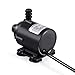 ECEEN Water Pump 43GPH Micro Brushless Motor & Amphibious Submersible Pumps USB DC Powered Supply for Aquarium Fish Tank Fountain Pond and More