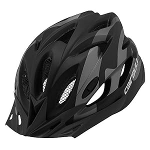 Cairbull Children Adults Bicycle Helmet with Built-in insect screen, Visor and tail light Men Women Cycling Sport Road…