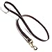 Mendota Pet Leather Snap Leash - Dog Lead - Made in The USA - Chestnut, 3/4 in x 6 ft (Standard)