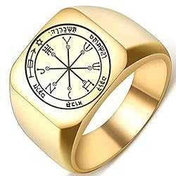 ZOVIVI Detailed Engraved Sixth Pentacle of Mars for