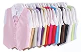 Vest and Clip On Necktie Set-Multiple Colors-Baby Infant Toddler Boys Sizes