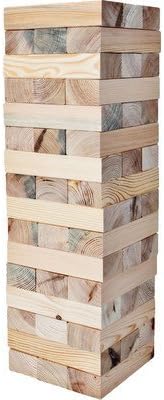 LumberStak XL Block Tumble Tower Game USA MADE