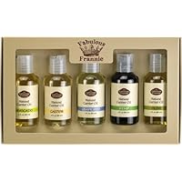 Carrier Oil 5 Pack #2 - All Natural ingredients and 100% Pure Essential oils - Includes Avocado, Castor, Grapeseed, Hemp and Olive Carrier Oils