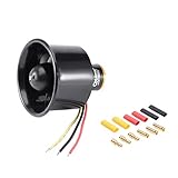 uxcell 55mm 6 Blades Ducted Fan EDF Jet Engine with 3500KV Brushless Motor for RC Airplane