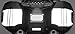 Moto Equip Black Reflective Sticker Kit made from 3M Scotchlite™ Vinyl tape for BMW K1600GT & GTL Side Bag ME-RK-18