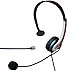 Voistek Corded Mono Over The Head Call Center Telephone RJ Headset Noise Cancelling Headphone with Microphone for Cisco 7941 7945 Office IP Phones and M10, M12, M22 & MX10 Amplifiers (K10CIS)