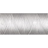 C-Lon Micro Bead Cord (Tex 70), Argentum - 0.12mm, 200 Yards