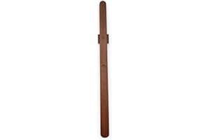 Wall mounted Magnetic wood shoe horn, 55CM or 70CM long, real wood, Shoe helper for Elderly - Cordwainers Atelier