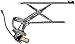 Dorman 741-717 Front Driver Side Power Window Regulator and Motor Assembly Compatible with Select Honda Models