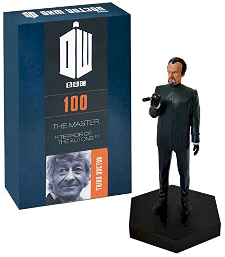 Official Licensed Merchandise Doctor Who Figurine The Master Roger Delgardo Hand Painted 1:21 Scale Collector Boxed Model Figure #100