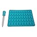 L.Store (R) 50- Cavity Silicone Gummy Bear Choclate Candy Mold with Dropper L.Store
