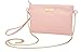 Aitbags Mini Soft PU Leather Wristlet Clutch Crossbody Bag with Chain Strap Cell Phone Purse