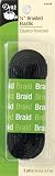 Dritz 9330B Braided Elastic, 1/4-Inch x 3-Yard, Black