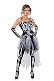 Underwraps Costumes Women's Sexy Skeleton Costume - Tutu