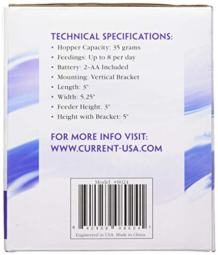 Current Usa 3860 Aquachef Automatic Fish Feeder Buy Online In