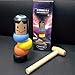 Immortal Daruma Otoshi Japanese Folk Craft Game - Immortal Daruma Magic Tricks Stage Magic Props Funny Toy [Avoid Hammer and reshape]