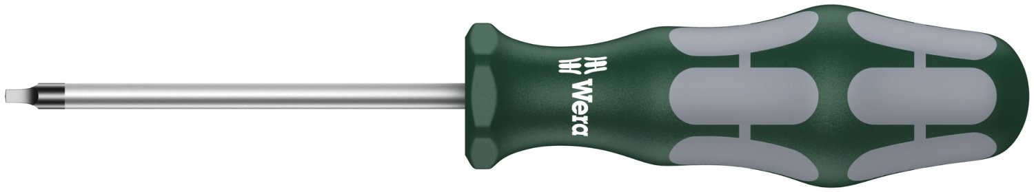 Wera 05117682001 1 x 80 mm 368 Screwdriver for Square Socket Head - Silver