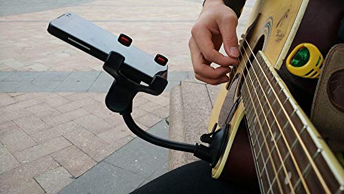 LMS Guitar Sidekick Universal Smartphone Support Phone Holder for iPhone 6s Plus 6s 5s 5c Samsung Galaxy S6 Edge Plus S6 S5 S4 Note 5 4 LG (Renewed)