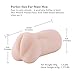 Hismith Male Masturbation Cup,Super Thick Soft & Realistic Pocket Pussy for Men Masturbation with USB Hole Wamer