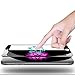 SUPTMAX iPhone SE Screen Protector, iPhone SE 5S Glass Screen Protector Edge to Edge [9H Hardness][Scratch-resistant] Apple iPhone SE/5/5S/5C Tempered Glass (Black)