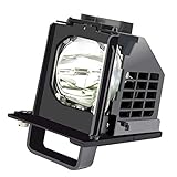 Ahlights 915B441001 915B441A01 Replacement Lamp with Housing for Mitsubishi WD-65738 WD-65638 WD-73C10 WD-73838 WD-60638 WD-65C10