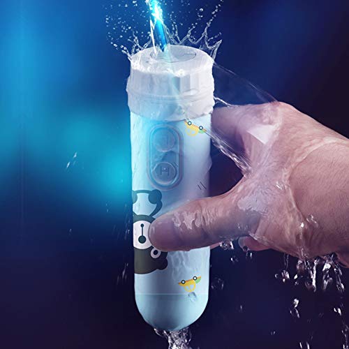 heaven2017 Portable Electric Bidet Sprayer Hygiene Cleaning Shattaf for Home Travel Baby, Pregnant Personal Hygiene Cleaning and Washing Blue - Thumbnail 4