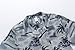 Palm Wave Men's Hawaiian Shirt Aloha Shirt XL Gray Sunset