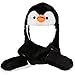 Qiyun Plush Penguin Hat With Long Paws