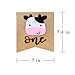 Farm ONE High Chair Banner for First Birthday, Barnyard Cow 1st Birthday Party Highchair Decoration