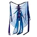 Sarah's Silks - Starry Night Fairy Wings, 100% Real Silk Dress up Costume, Eco-Friendly Dyes, 42-Inches Long (Starry Night)