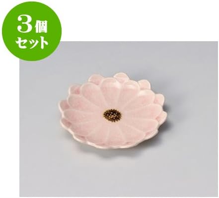 激安アウトレット 正規品送料無料 和食器 1 5cm 飲食店 業務用 取皿 銘々皿 ペット用品 ビューティー 100 品質保証 器 旅館 ジュエリー 12 食器 新作製品 世界最高品質人気 料亭 B01m4ohbjs X 土物 ピンクデイジー12cm小皿 激安超特価 3個セット 食器