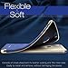 iPhone 6s Plus Case, LOHASIC [Premium Leather Coated] Luxury Textured Back Grip Cover Electroplate Frame [Slim Body] Flexible Soft Shockproof Case for iPhone 6s Plus or iPhone 6 Plus - [Ink Blue-5.5'']