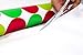 Hallmark Christmas Wrapping Paper (Red and Green Dots, 2 Pack)