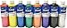 Sax Versatemp Heavy-Bodied Deluxe Tempera Paint for School and Arts and Crafts Use, Assorted Pearlescent Colors, 16 Ounce Pints, Set of 8