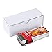 Floureon 2 Packs 40C 2S 6200mAh 7.4V Lipo Battery with Deans Connector for RC Airplane Helicopter Hobby (5.35 x 1.65 x 0.94 Inch)