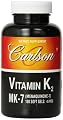 Carlson Labs Vitamin K2-7 45 MCG Mineral Supplement Softgels, 180 Count