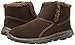 Skechers Women's Go Walk Move-Chugga Imprint Bootie,Chocolate,7.5 M US