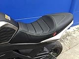 Kawasaki Z125 Seat Custom Carbon with Green Stitching For Kawasaki Z125 2013-2019 And Z125 Pro All Model