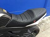 Kawasaki Z125 Seat Custom Carbon with Green