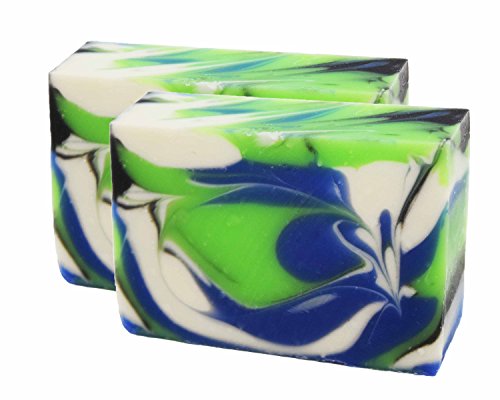 12th Fan Handmade Artisan Luxury Mens Gift Soap Bar 2 Pack by Score Soap