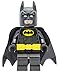 Lego Batman 9009327 Batman Kids Minifigure Alarm Clock | Black/Yelow | Plastic | 9.5 inches Tall | LCD Display | boy Girl | Official